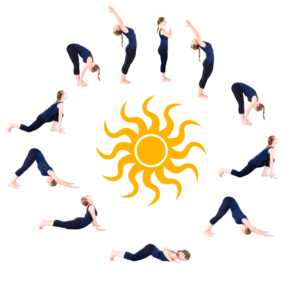 Routine yoga : la salutation au soleil - Potoroze