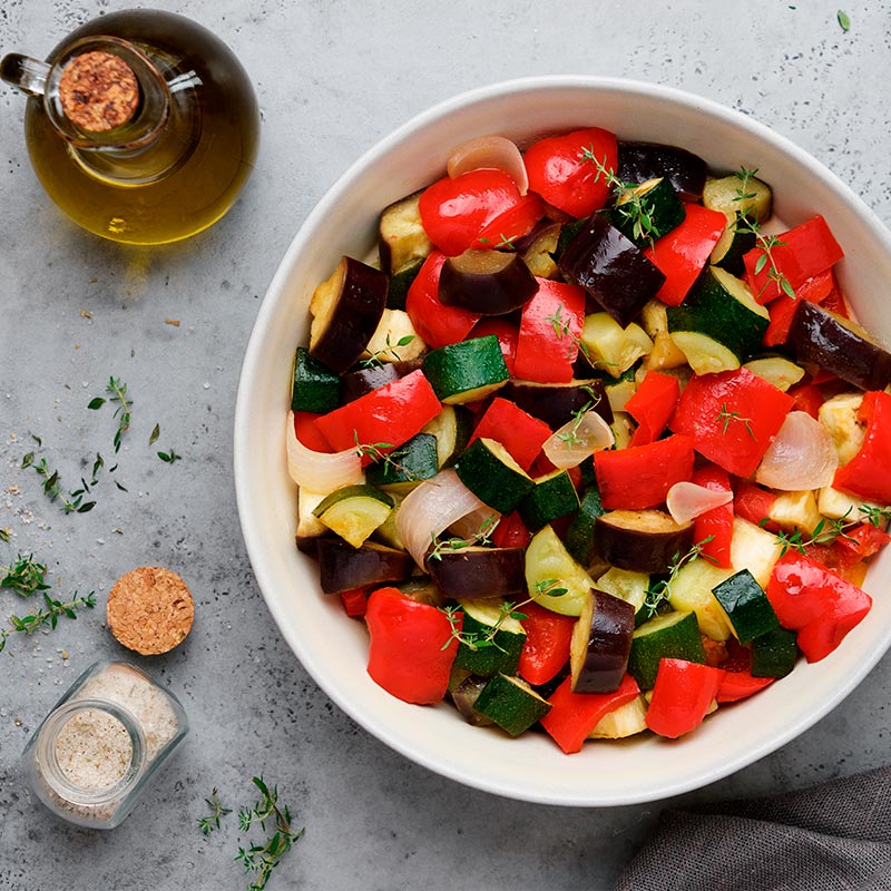 recetas frescas verduras de verano salteadas