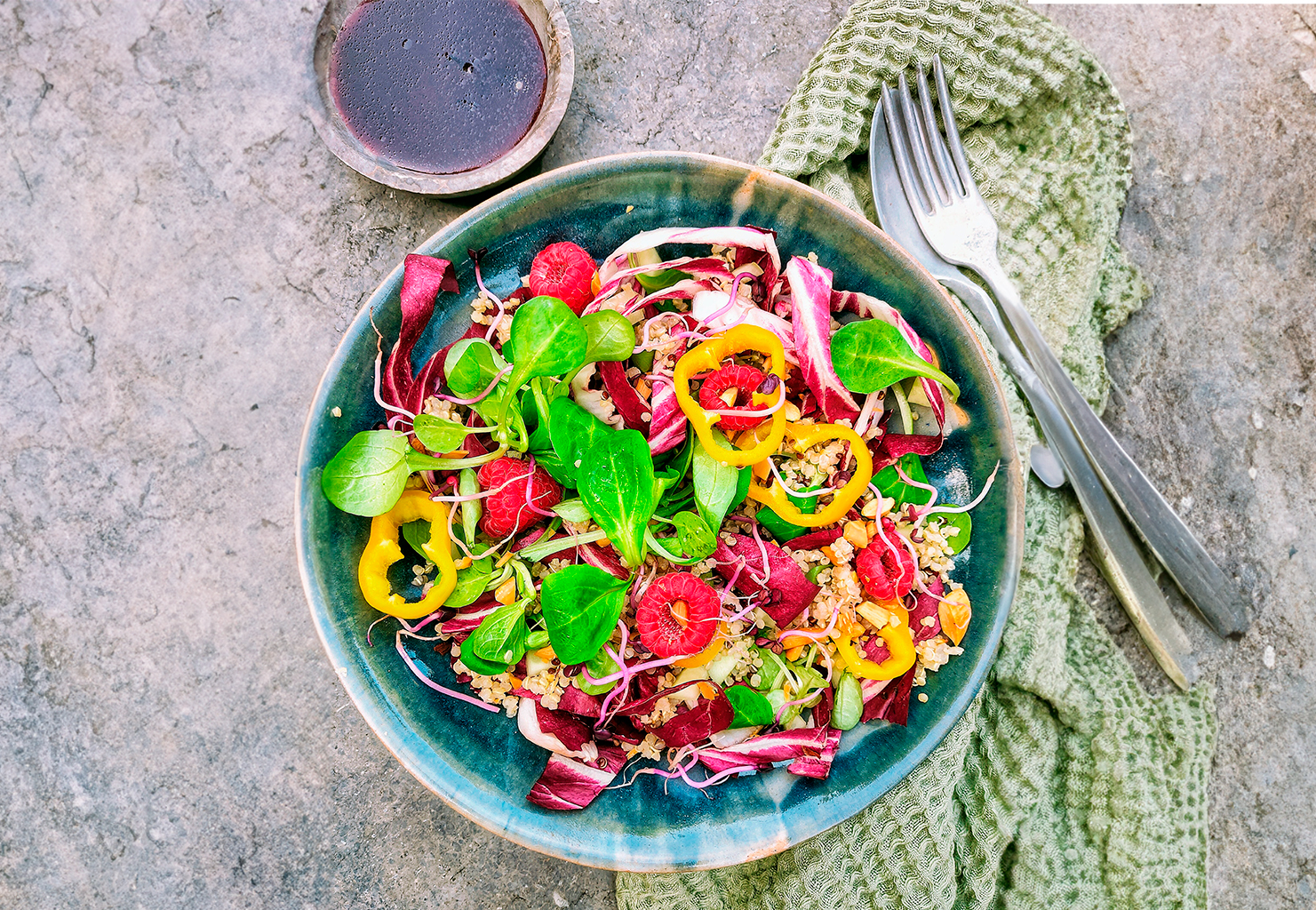 Les meilleures recettes de salades fraîches, délicieuses et équilibrées