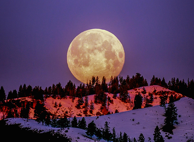 Pleine lune d'octobre 2024 en Bélier